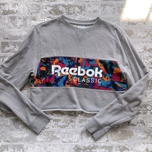 Reebok Crop Retro Sweatshirt M